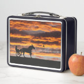 Standaardbox met draaiend paard voor racegebruik (In situ)