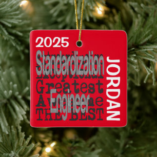 Standaardisatie Engineer Buitengewone CUSTOM Keramisch Ornament