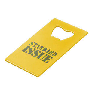 STANDAARDKWESTIE KREDIETKAART FLESSENOPENER