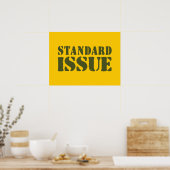 STANDAARDKWESTIE POSTER (Keuken)