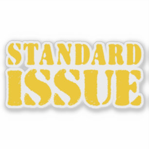 STANDAARDKWESTIE STICKER