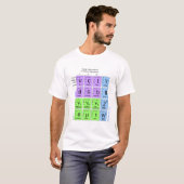 Standaardmodel van elementaire deeltjes t-shirt (Voorkant volledig)
