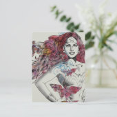 Standaardontwerp 4 briefkaart (Staand voorkant)