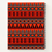 Standaardpatroon Aztec Notitieboek (Achterkant)