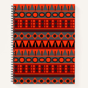 Standaardpatroon Aztec Notitieboek