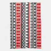 Standaardpatroon Aztec Theedoek (Verticaal)