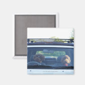 standaardpoedel 4 magneet (Voorkant / Achterkant)