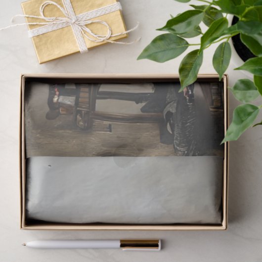 Standaardpoedel Bohemian Rhapsody Decoupage Tissuepapier (Geschenk)