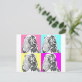 Standaardpoel doet pasta briefkaart (Staand voorkant)