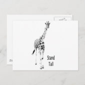 Standaardraal Briefkaart (Voorkant / Achterkant)