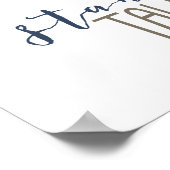 Standaardraal Poster (Hoek)