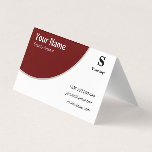 Standaardvisitekaartjes: 8,5 cm x 5,5 cm visitekaartjes (Achterkant)