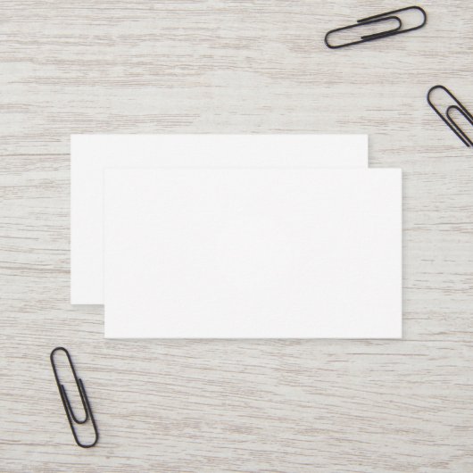 Standard, 3,5" x 2,0" Carte de Visite (Devant/Arrière en situation)