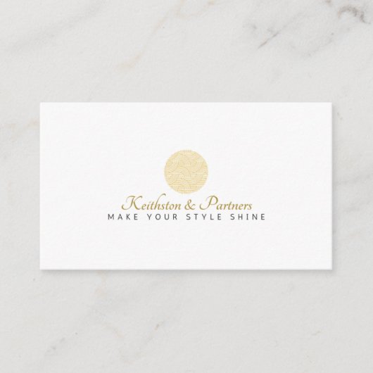 Standard Business Card Visitekaartje (Voorkant)