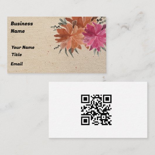 Standard de structure, Carte de visite 3,5 pouces  (Devant / Derrière)