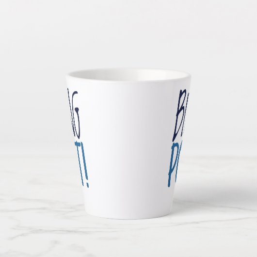 Standard Latte Mug - Bing Pot! (Devant)