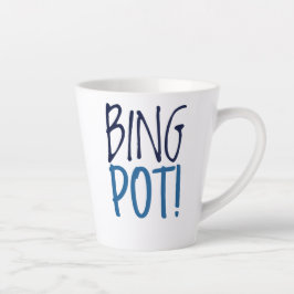 Standard Latte Mug - Bing Pot! Latte Mok