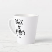 Standard Latte Mug - Dark & Bitter (Angle gauche)