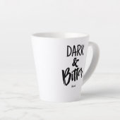 Standard Latte Mug - Dark & Bitter (Angle droit)