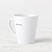 Standard Latte Mug - Please Go Away. Latte Mok (Linkerhoek)