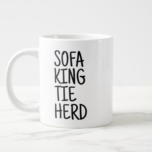 Standard Mug - Sofa King Tie Herd (Gauche)