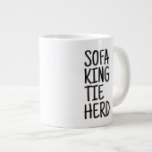 Standard Mug - Sofa King Tie Herd Extra Grote Beker (Voorkant rechts)