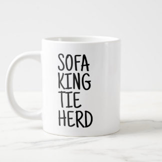 Standard Mug - Sofa King Tie Herd Extra Grote Beker