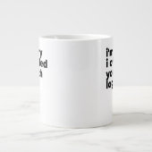Standard Mug - Sorry I offended you with logic Extra Grote Beker (Voorkant)