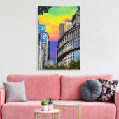 Standard Oil Building New York City USA Poster Canvas Afdruk (Insitu (Woonkamer))