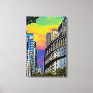 Standard Oil Building New York City USA Poster Canvas Afdruk
