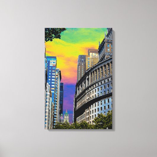 Standard Oil Building New York City USA Poster Canvas Afdruk (Voorkant)