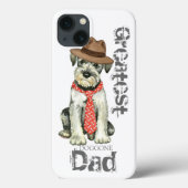 Standard Schnauzer Dad Case-Mate iPhone Case (Achterkant)
