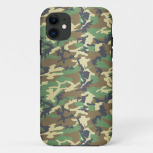 Standard Woodland Camo iPhone 11 Hoesje