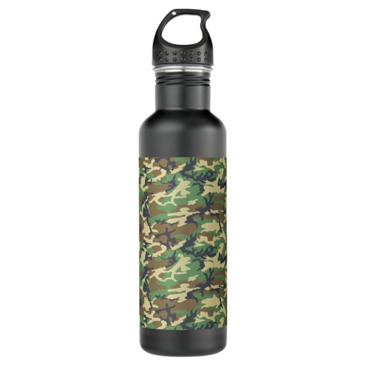Standard Woodland Camo Waterfles (Voorkant)