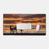 Standardbred Trotting Racehorse Desk Mat (Keyboard & Muis)