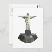 standbeeld: Christus de dominee: 3D-model: Briefkaart (Voorkant / Achterkant)