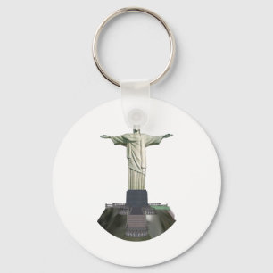 standbeeld: Christus de dominee: 3D-model: Sleutelhanger