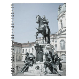 Standbeeld Friedrich Wilhelm I in Berlijn Notitieboek