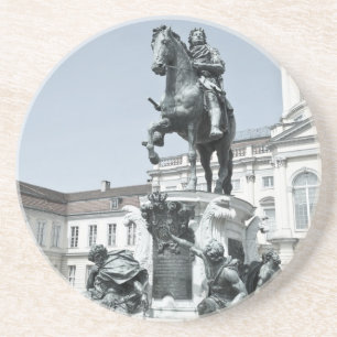 Standbeeld Friedrich Wilhelm I in Berlijn Zandsteen Onderzetter