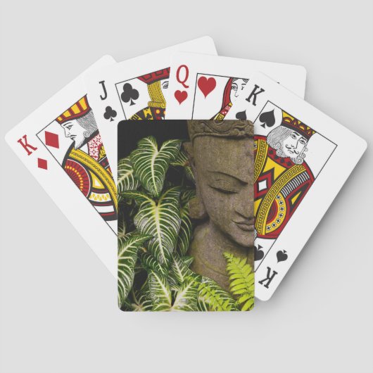 Standbeeld in Garden Location Information: Chiang  Pokerkaarten (Achterkant)