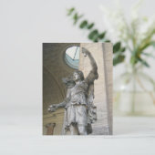 Standbeeld in het Vaticaan Briefkaart (Staand voorkant)