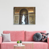 Standbeeld in Versailles Canvas Afdruk (Insitu (Woonkamer))