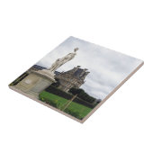 Standbeeld op het terrein van de Louvre Tegeltje (Zijkant)