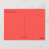 Standbeeld van Bhuda in Busan, Zuid-Korea Briefkaart (Achterkant)