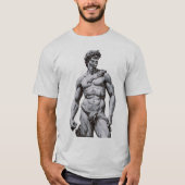 Standbeeld van David T-shirt (Voorkant)