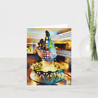 Standbeeld van de toortswaterverf van de Vrijheid Kaart