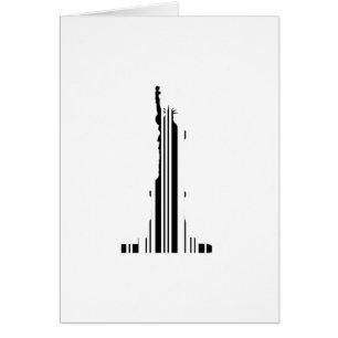 STANDBEELD VAN DE VRIJHEID BAR CODE New York Barco