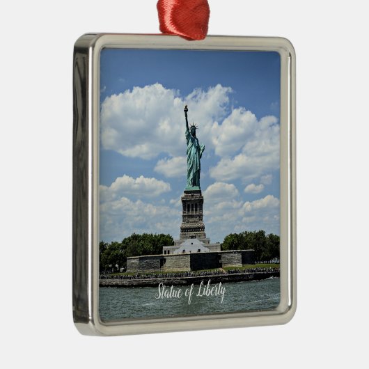 Standbeeld van de Vrijheid, Liberty Island, Metalen Ornament (Rechts)