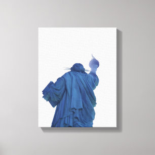 Standbeeld van de Vrijheid, New York, Verenigde St Canvas Afdruk