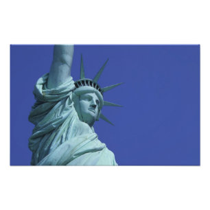 Standbeeld van de Vrijheid, New York, Verenigde St Foto Afdruk